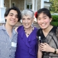  “It is great knowing that you’ve contributed to something really wonderful.”  | Photo: Marg Campbell (centre) with SMI participants Mehdi Ghazi (left) and Xin Ben Yu (right). Photo Mike Pinder.