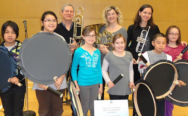 NAC Brass Trio - Iqaluit, Feb. 2012
