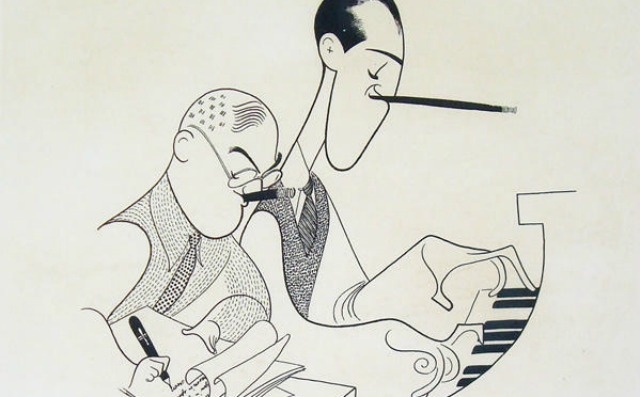 Gershwin brothers | Illustration: Al Hirschfeld