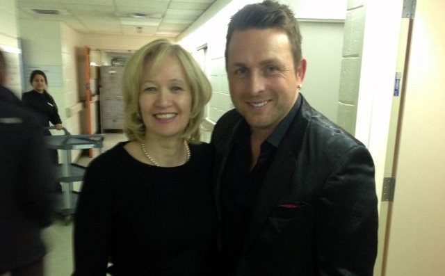 Laureen Harper and Johnny Reid | photo: Rosemary Thompson