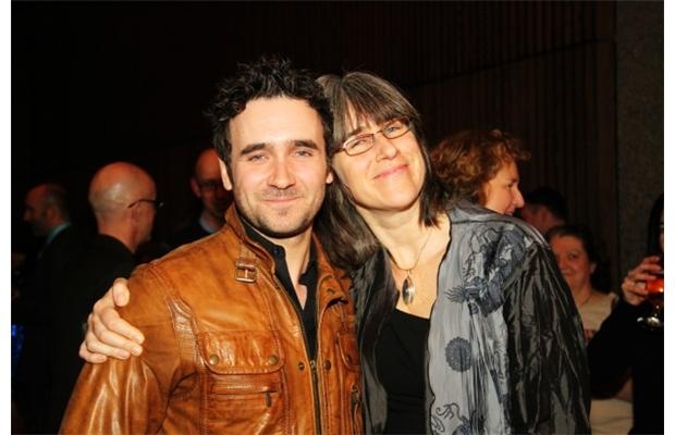 Allan Hawco and Jillian Keiley at the opening of Metamorphoses